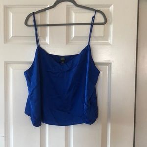 Silk Royal Blue top